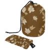2PCS Colored Leaves-205 Travel Cosmetic Bag Makeup Organizer Bag Bathroom Cases Toiletry Bag with Drawstring (Cylindrical bag and small bag) view 1