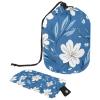 2PCS Colored Leaves-117 Travel Cosmetic Bag Makeup Organizer Bag Bathroom Cases Toiletry Bag with Drawstring (Cylindrical bag and small bag) view 1