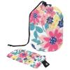 2PCS Aesthetic Art Flower-500 Travel Cosmetic Bag: Your Ultimate Makeup Organizer & Bathroom Cases - With Drawstring, Cylindrical & Small Toiletry Bag view 1