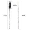 200 Pack Disposable Crystal Mascara Wand and Lip Brushes Lash Spoolies Lipstick Lipgloss Applicator Eyebrow Tattoo Eyelash Extension SuppliesBlack) view 2
