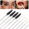 200 Pack Disposable Crystal Mascara Wand and Lip Brushes Lash Spoolies Lipstick Lipgloss Applicator Eyebrow Tattoo Eyelash Extension SuppliesBlack) view 3