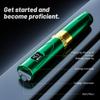 MICEYA P1 Wireless Permanent Makeup Machine - Rotary Tattoo Machine Pen for Microblading Eyebrow, Eyeliner, Lip, Cosmetic Tattoo - Lightweight, Slim, Ideal for Women Artists, Green view 4