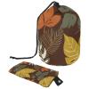 2PCS Colored Leaves-141 Travel Cosmetic Bag Makeup Organizer Bag Bathroom Cases Toiletry Bag with Drawstring (Cylindrical bag and small bag) view 1