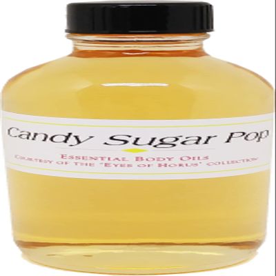 Candy Sugar Pop - Type P For Women Scented Body Oil Fragrance [Regular Cap - Light Gold - 4 oz.] - ID#22887