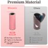 100pcs 240# Small Sanding Bands Pink with 12Pcs 180/240Grit Professional Nail Files view 4