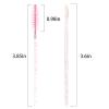 200 Pack Disposable Crystal Mascara Wand and Lip Brushes Lash Spoolies Lipstick Lipgloss Applicator Eyebrow Tattoo Eyelash Extension Supplies(Pink) view 2
