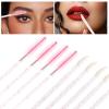 200 Pack Disposable Crystal Mascara Wand and Lip Brushes Lash Spoolies Lipstick Lipgloss Applicator Eyebrow Tattoo Eyelash Extension Supplies(Pink) view 3
