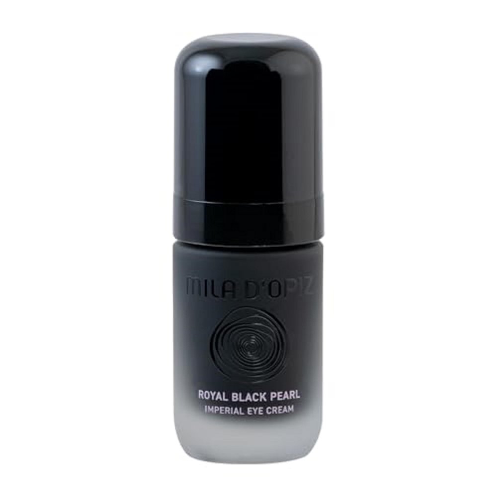 Mila d'Opiz Royal Black Pearl Imperial Eye Cream - Under Eye Cream Anti Aging with Black Pearl Extract - Reduces Crow's Feet and Wrinkles - 0.51 oz