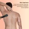 Back Sunscreen Applicator, Lotion Applicator, Sunscreen Applicator Features Foldable Portable Design with Non-Slip Handle, Lotion Applicator for Back Self Men and Women (black) view 3