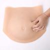 Fake Pregnancy Belly Skin Color Silicone Artificial Fake Belly Costum Artificial Pregnancy Bump Artificial Silicone Pregnant Belly Easy to Wear Fake Belly Pregnant Belly Actor Performance Props view 4