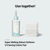 ILSO 1/3 Saving Cotton Pad, Thin Layer Perfect for DIY Toner pad and mask, 40 Sheets, Korean Skincare (50 x 70mm) view 3