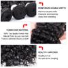 100% Unprocessed Brazilian Human Hair Bundles 16" Water Wave Wet & Wavy Remy Weft Hair Extensions 1 Bundle view 2
