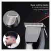 Razors Base Professional Hair Clipper Man Suit Trimmer Beard LCD Wireless Charging Haircut Machine for V-256 Comb Care(There is a Box) view 4