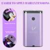 Inicelight V light hair extensions kit Pro, V Light hair extension tools set, V light machine*1 V light hair removal tool*1 v light hair extensions glue*5 glue remover *3 view 3