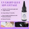 Inicelight V light hair extensions kit Pro, V Light hair extension tools set, V light machine*1 V light hair removal tool*1 v light hair extensions glue*5 glue remover *3 view 4