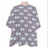 Black Red Geometric Contemporary Minimalist Flower Barber Cape - Salon Hair Cutting Cape for Women,Men,Kids,Adults,Haircut Cape with Adjustable Elastic Neckline Hairdressing Stylist Cape Accessories view 1