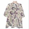 Brown Paisley Floral Barber Cape - Salon Hair Cutting Cape for Women,Men,Kids,Adults,Swirling Leafy Boho Ethnic Classic Oriental Haircut Cape with Adjustable Elastic Neckline Hairdressing Accessories view 1