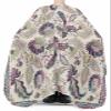 Brown Paisley Floral Barber Cape - Salon Hair Cutting Cape for Women,Men,Kids,Adults,Swirling Leafy Boho Ethnic Classic Oriental Haircut Cape with Adjustable Elastic Neckline Hairdressing Accessories view 3