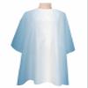 Blue Ombre Geometric Stripes Rainbow Pastel White Barber Cape - Salon Hair Cutting Cape for Women,Men,Kids,Adults,Haircut Cape with Adjustable Elastic Neckline Hairdressing Stylist Cape Accessories view 1