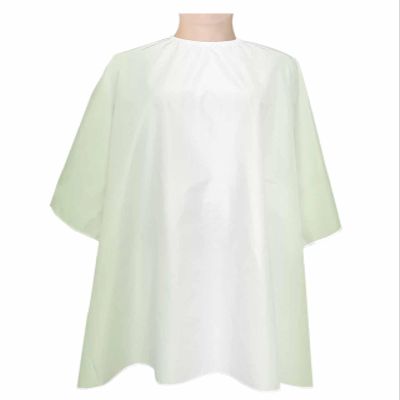 Light Green White Barber Cape - Salon Hair Cutting Cape for Women,Men,Kids,Adults,Ombre Modern Minimalist Gradient Color Haircut Cape with Adjustable Elastic Neckline Hairdressing Stylist Accessories