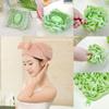 3PCS Loufee Loofah Washcloth, 2-in-1 Bath Loofah Sponge, The Leeffa Soft Loofah and Washcloth, Exfoliating Bath Sponge, Luffa Back Scrubber for Shower (03) view 2