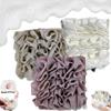 3PCS Loufee Loofah Washcloth, 2-in-1 Bath Loofah Sponge, The Leeffa Soft Loofah and Washcloth, Exfoliating Bath Sponge, Luffa Back Scrubber for Shower (01) view 1