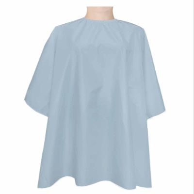 Blue Barber Cape - Salon Hair Cutting Cape for Women,Men,Kids,Adults,Winter Sky Blue Modern Abstract Minimalist Solid Pure Pastoral Haircut Cape with Adjustable Elastic Neckline Accessories