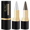 AYKY Long Wear Gel Eyeliner, Tattoo Pencil Liner Waterproof Smudge Proof Gel Eyeliner for Mature Women, Professional Make-Up Silver Gray Brown Black Gel Eye Liner Pencils for Older Women (#01+#03) view 1
