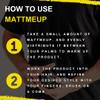 Crazy Bull Hair MattMeUp Medium Matte Paste - Water-Based Hair Styling Products, Vegan Styling Cream, Volumizing Hair Products - Melon Scent - 3.38 oz view 4