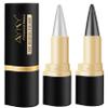 AYKY Long Wear Gel Eyeliner, Tattoo Pencil Liner Waterproof Smudge Proof Gel Eyeliner for Mature Women, Professional Make-Up Silver Gray Brown Black Gel Eye Liner Pencils for Older Women (#01+#02) view 1