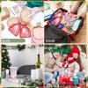 Linyuthia 48 Sets Christmas Candy Cane Pattern Hand Cream and Lip Balm Gifts Bulk Candy Apple Hand Lotion for Women Travel Size Xmas Wedding Shower Favors for Guests view 4