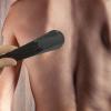 Back Lotion Applicator, Lotion Applicator, Sunscreen Applicator Features Foldable Portable Design with Non-Slip Handle, Lotion Applicator for Back Self Men and Women (black) view 4