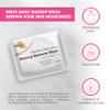 Diamond Wipes Face Cleansing and Waterproof Makeup Remover Wipes, Case of 250 Wipes, Alcohol Free Wipes with Vitamin E view 3