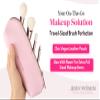 Jenny Patinkin Luxury Sustainable Mini Dual-Ended Makeup Brush Set, 4 Piece Professional & Travel Makeup Brushes with Case, Vegan, Cruelty-Free Brush Kit for Face and Eyes, Eco Friendly, On-The-Go Use view 4