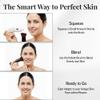 Jerome Alexander My Color Self-Adjusting Foundation, Hydrating & Lightweight Face Makeup, Skincare-Infused, with Kabuki Brush, Light, 1 oz view 3