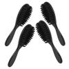 BELLIFFY 4pcs Men's Beard Brush Shaving Brush Detangling Barbershop Curly Hair Beard Grooming Kit view 1