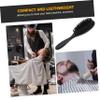 BELLIFFY 4pcs Men's Beard Brush Shaving Brush Detangling Barbershop Curly Hair Beard Grooming Kit view 4
