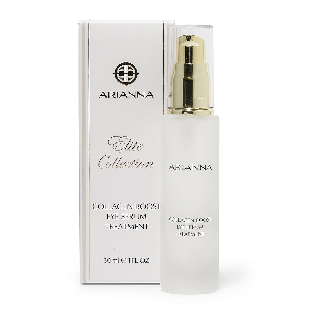 ARIANNA-SKINCARE Collagen Boost Anti-Aging Eye Serum Treatment Moisturizes and Improves Under Eye Puffiness and Dark Circles Serum Paraben Free
