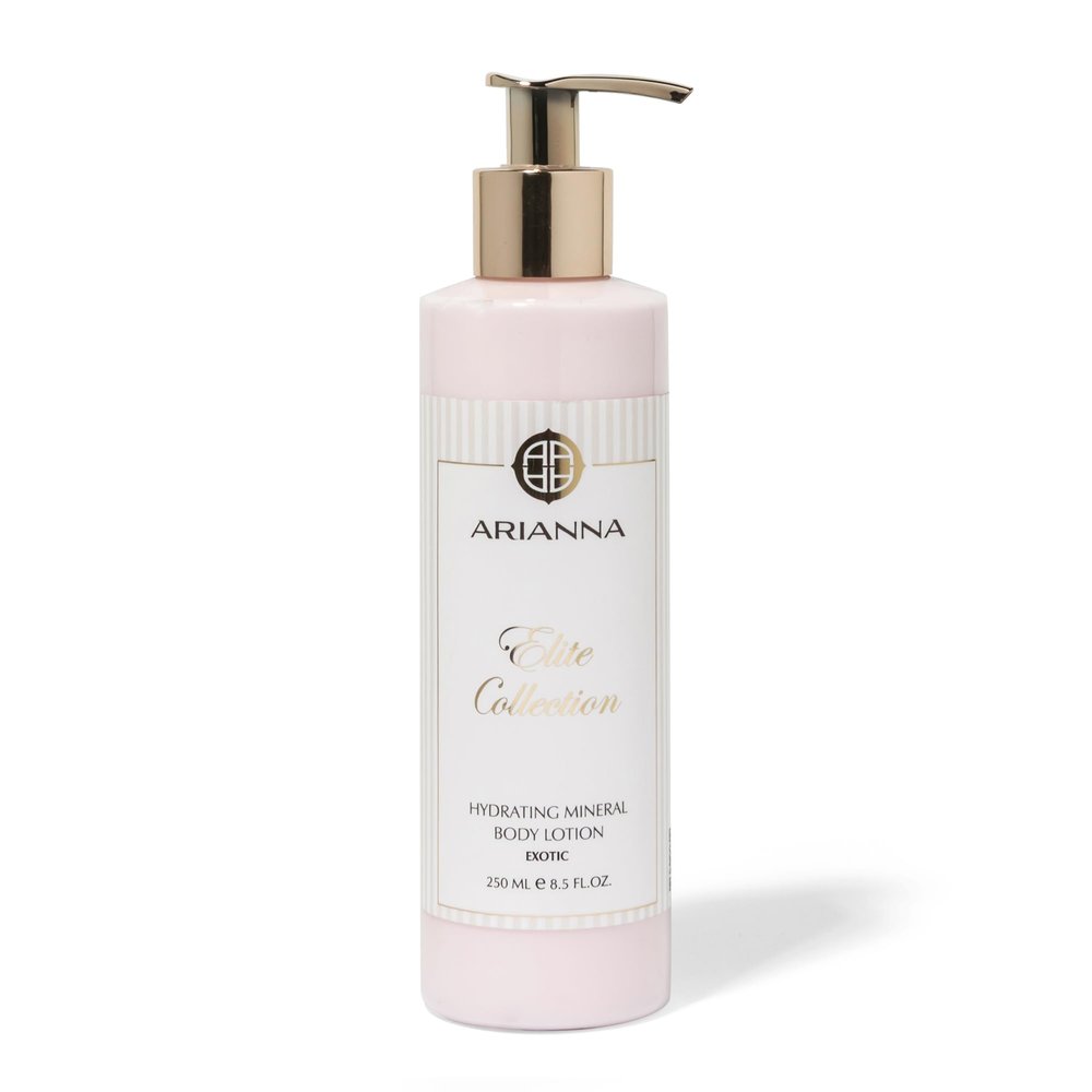 Arianna Skincare Hydrating Mineral Body Lotion Natual Water-Based not greasy Lotion Nurturing and Soothing Daily Lotion (Exotic)