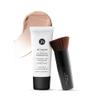 Jerome Alexander My Color Self-Adjusting Foundation, Hydrating & Lightweight Face Makeup, Skincare-Infused, with Kabuki Brush, Medium, 1 oz view 1