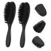 MUSISALY 4pcs Beard Brush for Men Soft Bristles Hair Grooming Tool for Shaving Cleaning Compact Beard Sweep Brush for Design for Use view 2