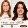 Hair Dye Shampoo 3 in 1, Gray Coverage for 34 Weeks, Premium Coloring Shampoo for All Hair Types, Gentle Herbal Formula Safe for Damaged Hair, Easy At-Home Use for Women & Men 500 ml (Dark Coffee) view 2