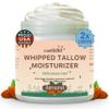 Clariglow Whipped Beef Tallow Face Moisturizer | 100% Grass Fed Beef Tallow Skin Face Balm Cream | Lotion Balm Body Moisturizer with Honey & Almond | 4 oz | Natural Skin Care view 1