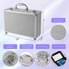 AOLIKOKO Makeup Kit for Teenager & Women Full Kit, All- In- One Makeup Set With The Cosmetic Train Case, Professional Makeup Kit, Makeup Gift Set for Women Girls(silver) view 2