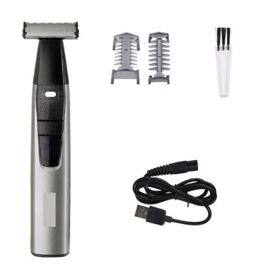 Razors Electric Shaver Portable Full Body Trimmer USB T-Blade LED Digital DisplayRazor for Men and Women Washable Razor(Regular Model)