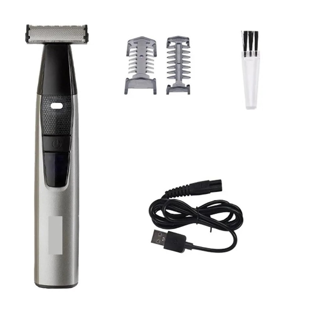 Razors Electric Shaver Portable Full Body Trimmer USB T-Blade LED Digital DisplayRazor for Men and Women Washable Razor(Regular Model)