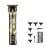 Razors LCD Digital Display Electric Hair Clipper, Oil Head, Carving, Electric Hair Clipper, Hair Salon, Household Electric Hair Clipper(Black Gold Medusa) view 1