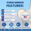 Worldwide Souvenirs Purse Mirror - State Seal New York - USA | State Seal Purse Mirror | USA State Seal Compact Mirror | Perfect for Travel, Handbag, and Gifts | Durable and Portable view 4