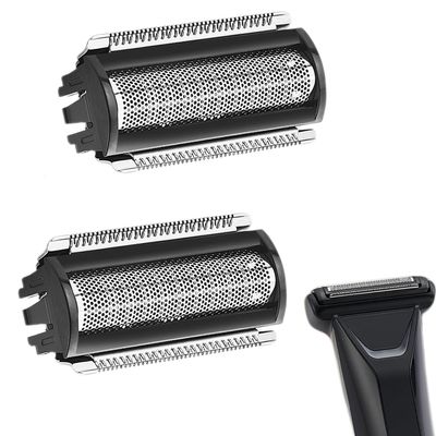2PCS Replacement Blades Compatible with MANSCAPED The Lawn Mower 5.0 Ultra Body Hair Trimmer Foil Blades for Mens Ball Shaver Heads