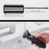 2PCS Replacement Blades Compatible with MANSCAPED The Lawn Mower 5.0 Ultra Body Hair Trimmer Foil Blades for Mens Ball Shaver Heads view 3
